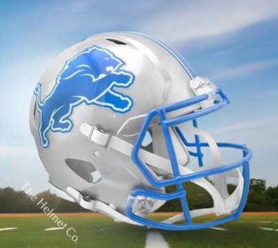 Authentic Detroit Lions Speed Helmet