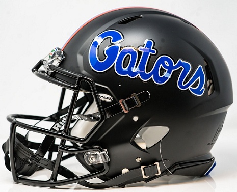 University of Florida Gators Authentic Black Speed Football Helmet