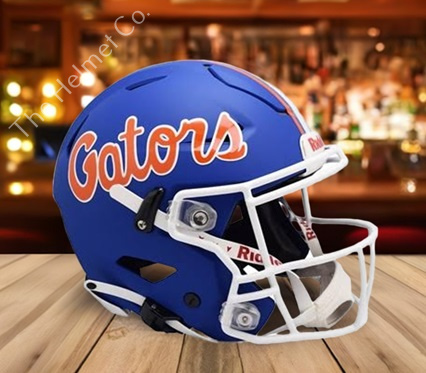 University of Florida Gators Authentic Blue SpeedFlex Football Helmet