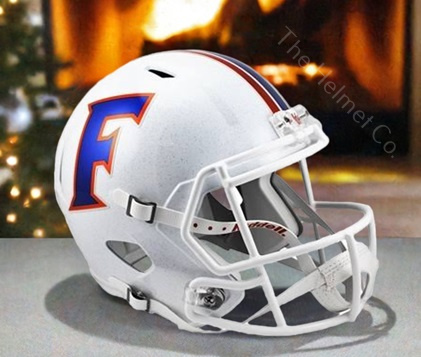 University of Florida Gators Replica White Speed Football Helmet