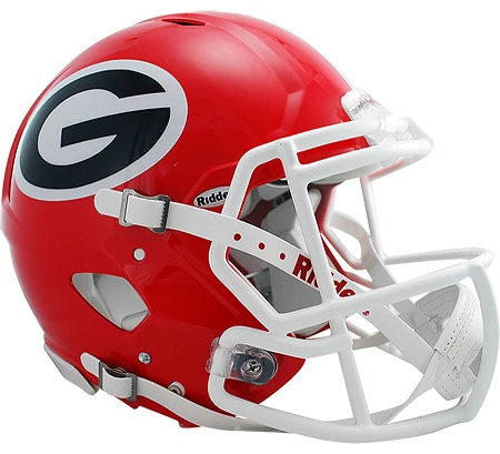 University of Georgia Bulldogs Authentic Speed Football Helmet