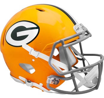 Green Bay Packers Authentic Throwback 1961-79 Speed Football Helmet
