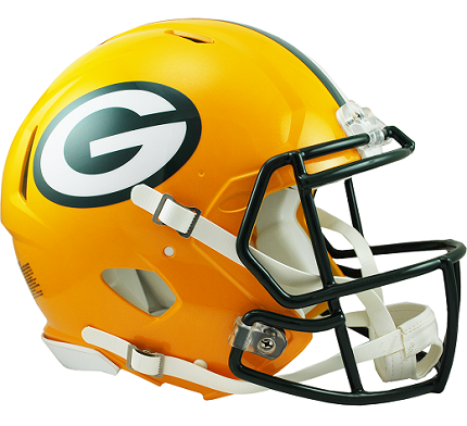 Green Bay Packers Authentic Speed Football Helmet