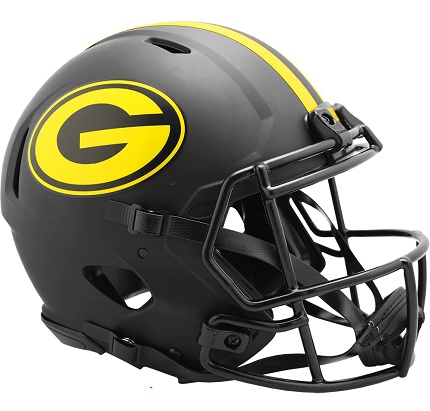 Green Bay Packers Authentic Eclipse Speed Football Helmet