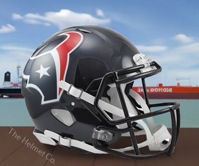 Houston Texans Authentic 2002-23 Speed Football Helmet