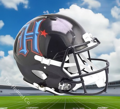 Houston Texans New 2024 Authentic Alt. Speed Football Helmet