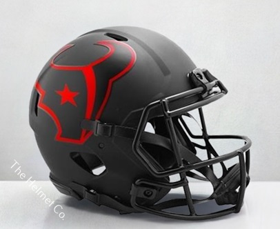 Houston Texans Authentic Eclipse Speed Football Helmet