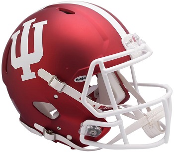 Indiana Hoosiers Authentic Speed Football Helmet