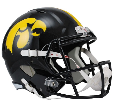 University of Iowa Hawkeyes Replica Speed Football Helmet