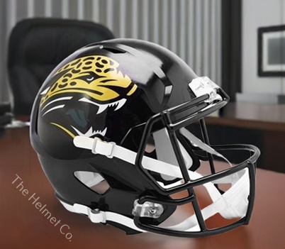 Jacksonville Jaguars Replica 1995-2012 Throwback Speed Football Helmet