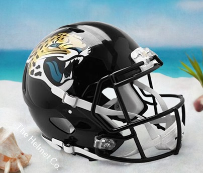 Jacksonville Jaguars Authentic Speed Football Helmet