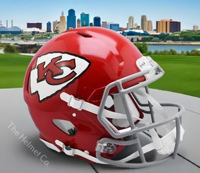 Authentic Kansas City Chiefs 1963-73 Speed Helmet