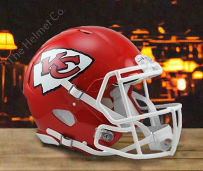 Authentic Kansas City Chiefs Helmet - Speed Model