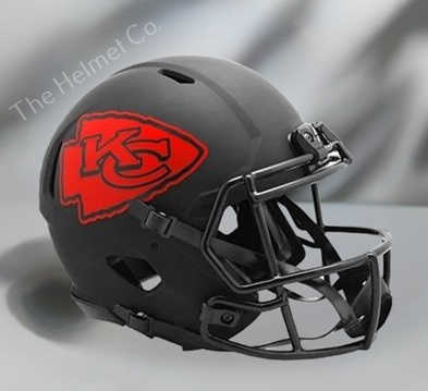 Kansas City Chiefs Authentic Eclipse Speed Football Helmet