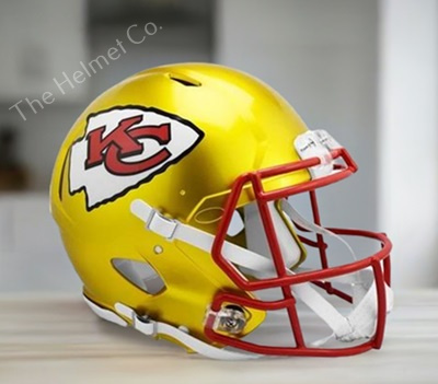 Kansas City Chiefs Authentic Flash Speed Football Helmet