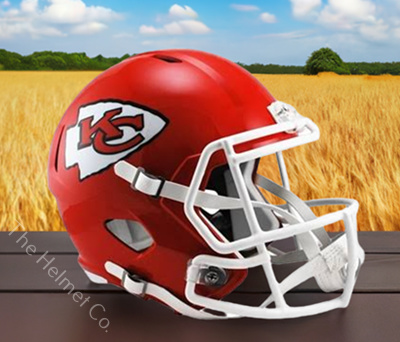 Full-Size Replica Speed Kansas City Chiefs Helmet