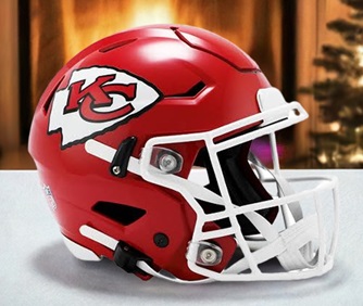 Authentic Kansas City Chiefs Helmet - SpeedFlex Model