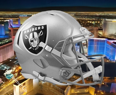 Las Vegas Raiders Authentic Speed Football Helmet