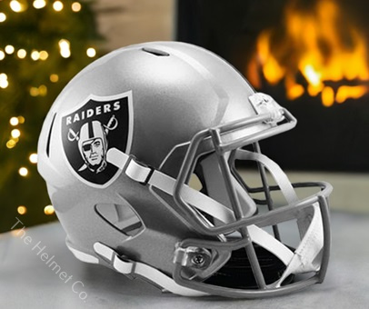 Las Vegas Raiders Replica Speed Football Helmet