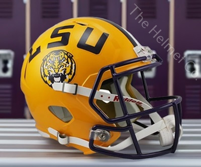 LSU Tigers Replica Speed Football Helmet