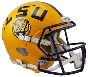 LSU Tigers Replica Speed Football Helmet