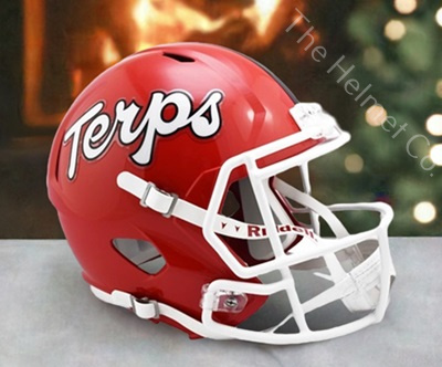 University of Maryland Terps Replica Speed Football Helmet