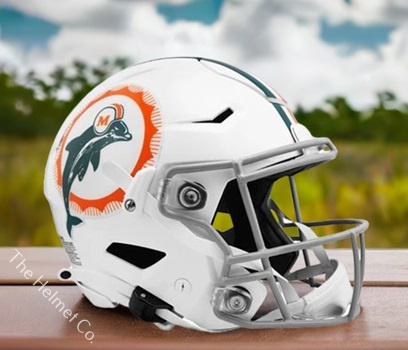 Miami Dolphins Authentic SpeedFlex Football Helmet