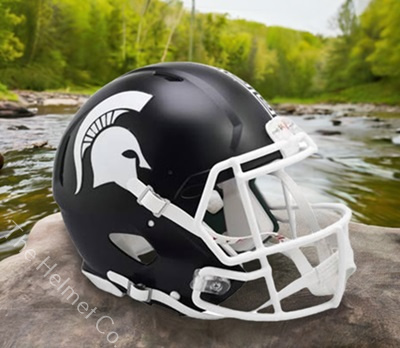 Michigan State Spartans Authentic 2023 Satin Speed Football Helmet