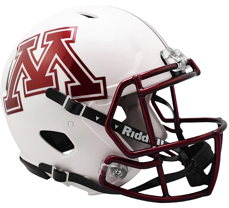 Authentic University of Minnesota Gophers Speed Helmet