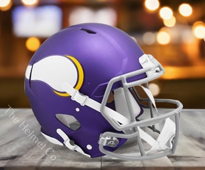 Minnesota Vikings Authentic 2023 Alt. Tribute Speed Football Helmet