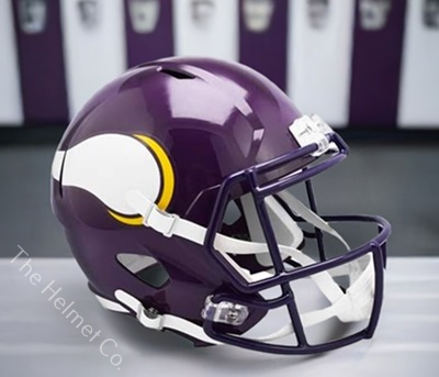 Minnesota Vikings Replica 1983-01 Throwback Speed Football Helmet