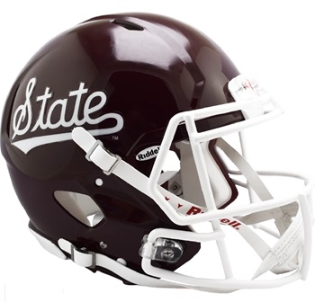 Mississippi State Bulldogs Authentic 2016 Speed Football Helmet