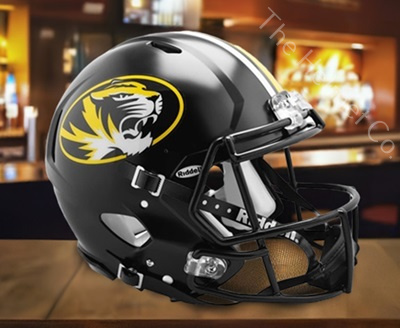 University of Missouri Tigers Authentic Speed Football Helmet