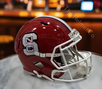 North Carolina State Replica Alt. Red Speed Football Helmet