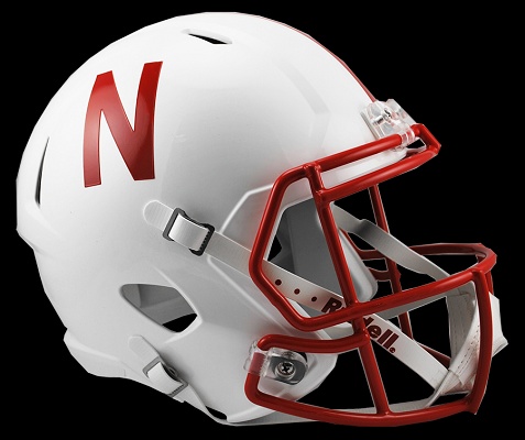 University of Nebraska Huskers Replica Speed Football Helmet