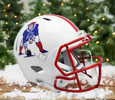 New England Patriots Replica 1990-92 Throwback Speed Football Helmet