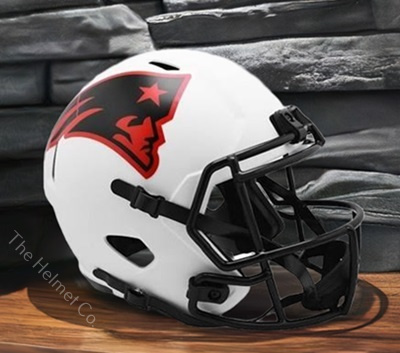 New England Patriots Replica Lunar Eclipse Speed Football Helmet