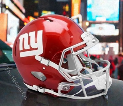 New York Giants Authentic Flash Speed Football Helmet