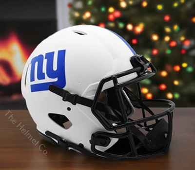 New York Giants Authentic Lunar Eclipse White Speed Football Helmet