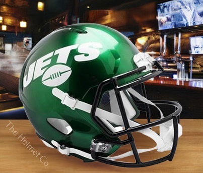 New York Jets Replica 2019-23 Speed Football Helmet