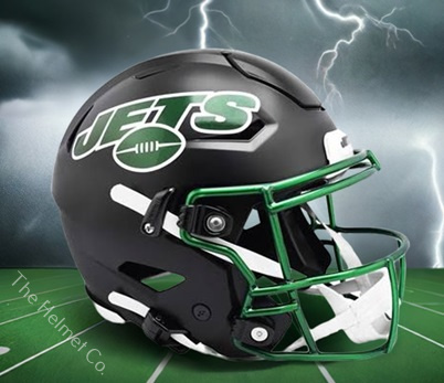 New York Jets Authentic 2022 Alt. Black SpeedFlex Football Helmet