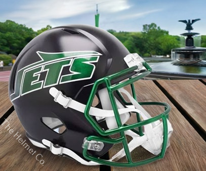 New York Jets 2024 Alt. Replica Speed Football Helmet version 1