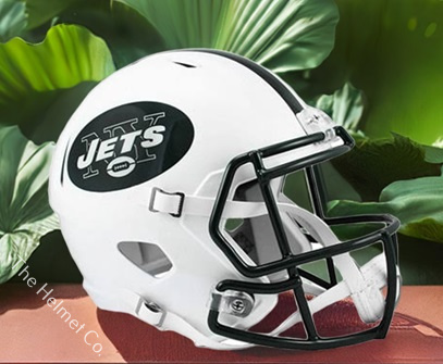 New York Jets Replica Throwback 1998-18 Speed Football Helmet