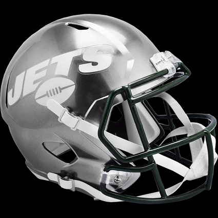 New York Jets Replica Flash Speed Football Helmet