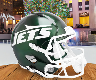 New York Jets Replica Speed Football Helmet