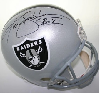 Ken Stabler Autographed Raiders Full-Size Helmet