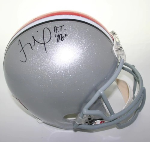 Ohio State Buckeyes Troy Smith Autographed Football Helmet