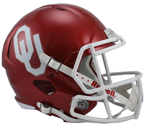 Oklahoma Sooners Authentic Speed Football Helmet