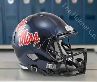 University of Mississippi Ole Miss Rebels Replica Speed Football Helmet