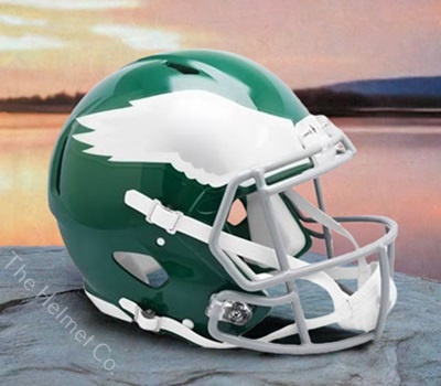 Authentic Philadelphia Eagles Throwback 1974-95 Helmet